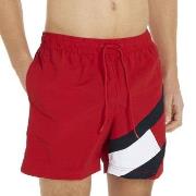 Tommy Hilfiger Badebukser Solid Flag Swim Shorts Rød nylon XX-Large He...