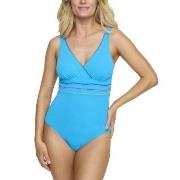 Damella Sandra Chlorine Resistant Swimsuit Turkis polyamid 46 Dame