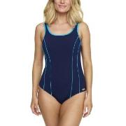 Damella Winona Swimsuit Marine/Blå polyamid 42 Dame