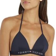 Tommy Hilfiger Original Triangle Bikini Top Marine X-Small Dame
