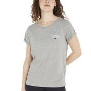 Tommy Hilfiger Original Lounge T Shirt Lysgrå Small Dame