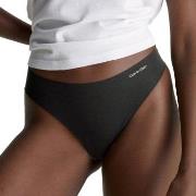 Calvin Klein Truser Invisibles Cotton Thong Svart Large Dame