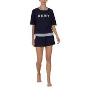 DKNY New Signature Sleep Set Marine X-Large Dame