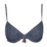 Esprit Sapphire Beach Underwire Bikini Marine mønster B 75 Dame