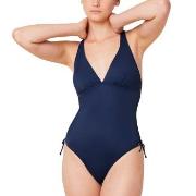 Triumph Summer Mix And Match Padded Swimsuit Navy B 40 Dame