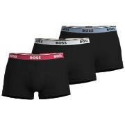 BOSS 3P Power Trunks Svart bomull Large Herre