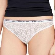 Tommy Hilfiger Truser 3P Premium Essentials Lace Thong Mixed polyamid ...