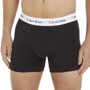 Calvin Klein 6P Cotton Stretch Trunks Svart stripet bomull Small Herre