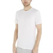 Calvin Klein 2P Modern Cotton Stretch Crew Hvit bomull X-Small Herre