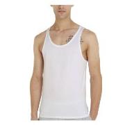 Calvin Klein 2P Modern Cotton Stretch Tank Hvit bomull X-Small Herre