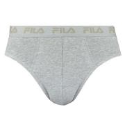 FILA Cotton Brief Grå bomull Medium Herre