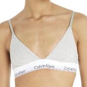 Calvin Klein BH Modern Cotton Triangle Unlined Gråmelerad Small Dame