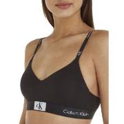 Calvin Klein BH CK96 String Bralette Svart bomull X-Small Dame