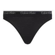 Calvin Klein Truser Modern Seamless Thong Svart Large Dame