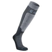 Seger Strømper Byggmark Mid Compression Sock Svart/Grå Str 34/36