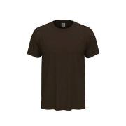 Stedman Classic Men T-shirt Mørkbrun  bomull X-Small Herre