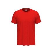 Stedman Classic Men T-shirt Rød bomull XX-Small Herre