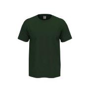 Stedman Comfort Men T-shirt Mørkgrørnn  bomull 5XL Herre