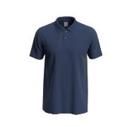 Stedman Polo Men Marine bomull 4XL Herre