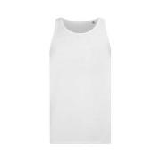 Stedman Tank Top For Men Hvit bomull Medium Herre