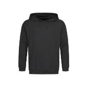 Stedman Hooded Sweatshirt Unisex Svart bomull Medium