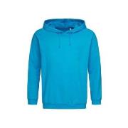 Stedman Hooded Sweatshirt Unisex Blå bomull XX-Large