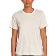 Calida Circular Lounge T-shirt Hvit Small Dame