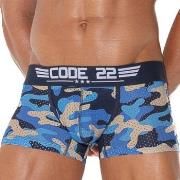 Code 22 Army Trunk Blå Mønster Large Herre