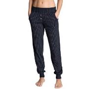 Calida Favourites Dreams Pants With Cuff Mørkblå bomull X-Large Dame