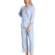 Calida Elegant Dreams Medium Short Pyjama Lysblå modal Large Dame