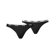 Puma Truser 2P Iconic Bikini Svart X-Small Dame