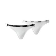 Puma Truser 2P Iconic Bikini Hvit Large Dame