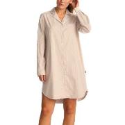 JBS of Denmark Shirt Dress Lysbrun  Small Dame