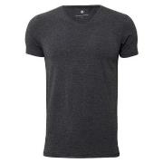 JBS of Denmark Bamboo Blend V-neck T-shirt Mørkgrå  XX-Large Herre