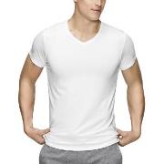 JBS of Denmark Bamboo Blend V-neck T-shirt Hvit X-Large Herre