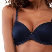 Mey BH Luxurious Full Cup Stretch Bra Midnattsblå polyamid D 70 Dame