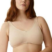 NATURANA BH Classics Cotton Soft Bra Beige bomull B 80 Dame