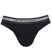 Armani Stretch Cotton Brief Svart bomull X-Large Herre