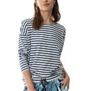 Mey Cyra Long Sleeve T-shirt Hvit/Marine Large Dame