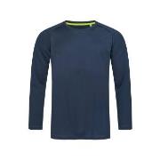 Stedman Active 140 Long Sleeve Marine polyester Large Herre