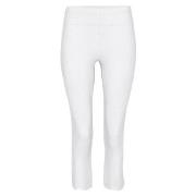 Decoy Capri Leggings Hvit økologisk bomull X-Large Dame