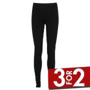 Decoy Stretchy Leggings Svart viskose Small Dame