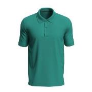 Stedman Henry Polo Short Sleeve Grønn bomull Small Herre