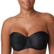 PrimaDonna BH Satin Non Padded Strapless Bra Svart D 80 Dame