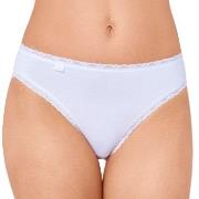 Sloggi Truser 3P 24 7 Cotton Lace Tai Briefs Hvit bomull 40 Dame