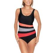 Wiki Swimsuit Bianca Classic Svart/Rosa 38 Dame