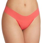 Hanky Panky Truser 2P Breathe Natural Rise Thong Korall X-Small Dame