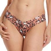 Hanky Panky Truser 2P Cheeky Cheetah Low Rise Thong Aprikos One Size D...