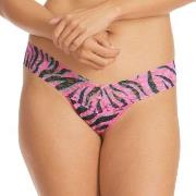 Hanky Panky Truser 3P Marianne Low Rise Thong Rosa/Svart nylon One Siz...