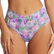 Hanky Panky Truser 3P Signature Lace Print Retro Thong Lilla nylon One...